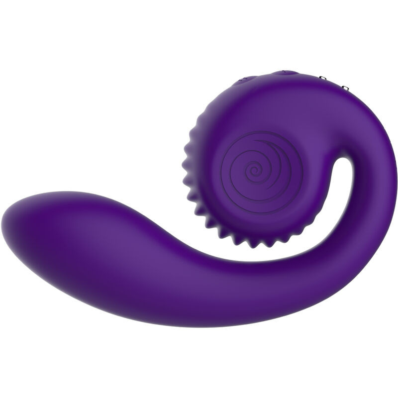 SNAIL VIBE - GIZI DUAL STIMULATOR PURPLE 2 