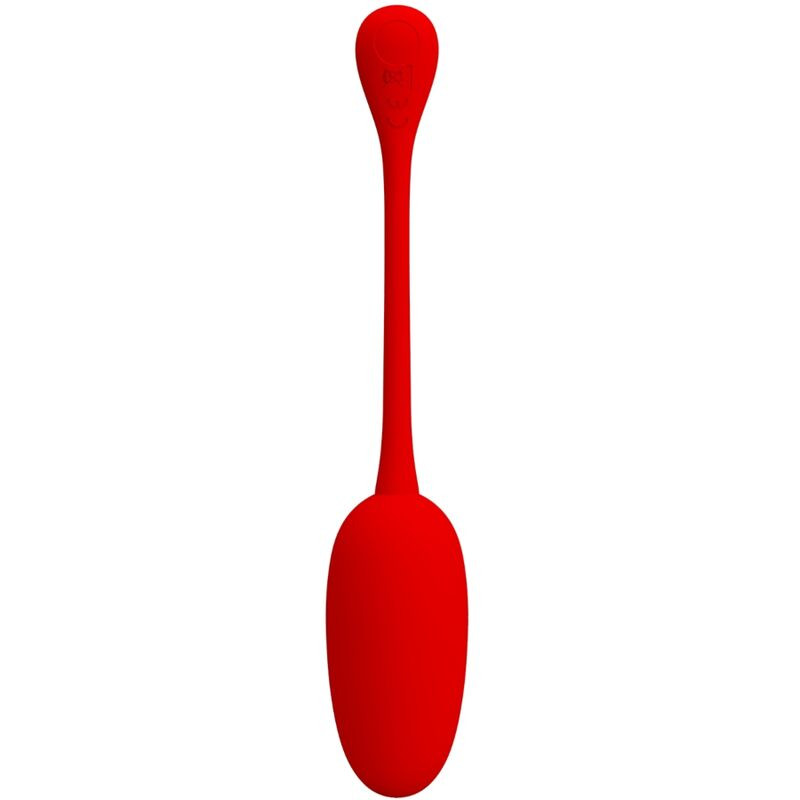 PRETTY LOVE - KNUCKER RED RECHARGEABLE VIBRATING EGG 4 