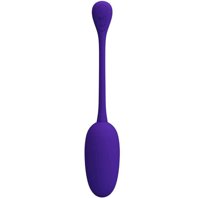 PRETTY LOVE - KNUCKER PURPLE RECHARGEABLE VIBRATING EGG 4 