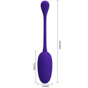 PRETTY LOVE - OEUF VIBRANT RECHARGEABLE KNUCKER VIOLET 5 