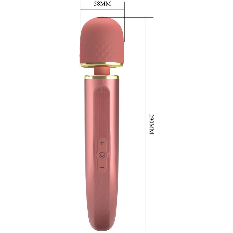 PRETTY LOVE - MASSAGER 7 VIBRATIONSMODI ROSA 6 