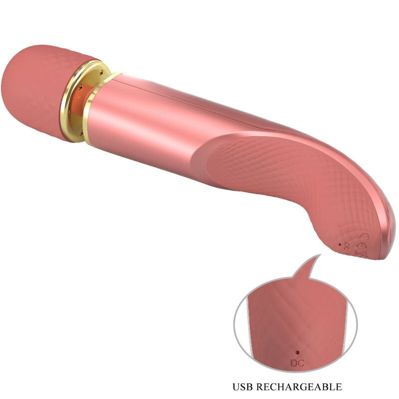 PRETTY LOVE - MASSAGER 7 VIBRATIONSMODI ROSA 8 