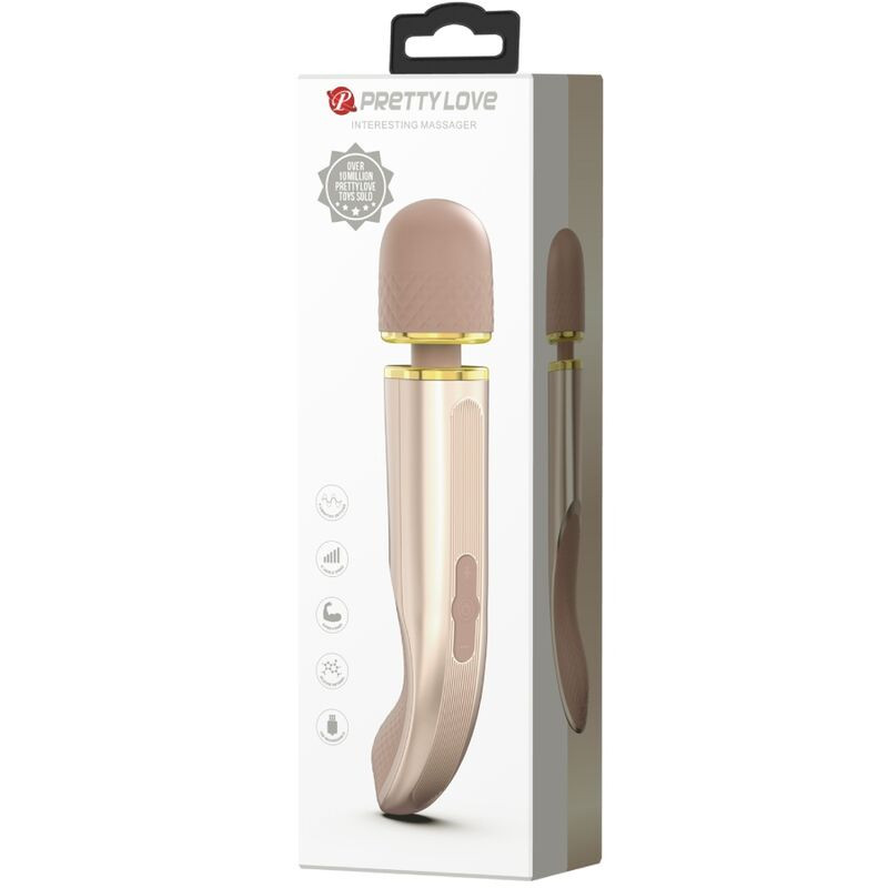 PRETTY LOVE - MASSAGER 7 VIBRATION MODES CHAMPAGNE 9 