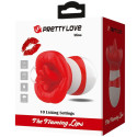 PRETTY LOVE - MINA TONGUE STIMULATOR LIGHT RED 7 