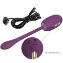 PRETTY LOVE - DOREEN PURPLE RECHARGEABLE VIBRATING EGG 5 