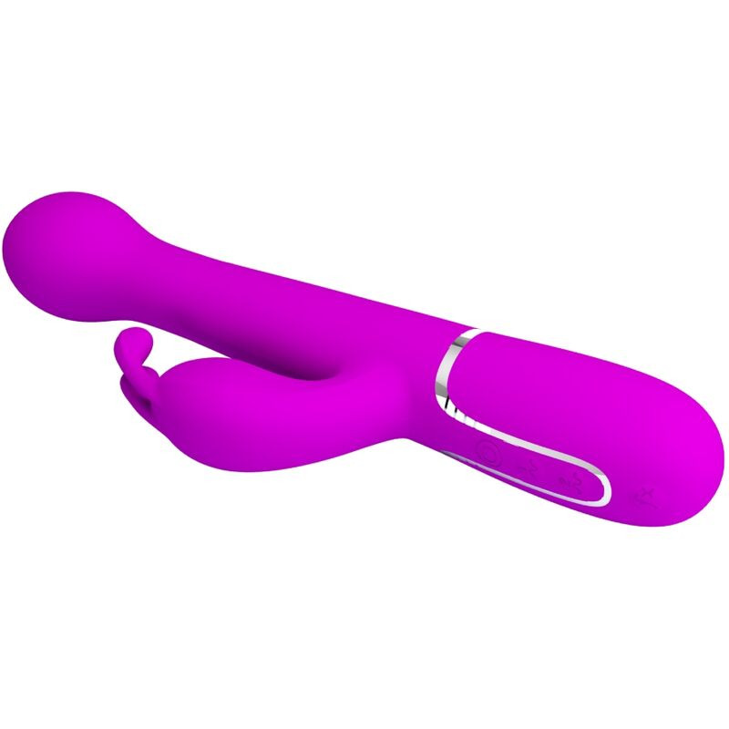 PRETTY LOVE - DEJON RABBIT VIBRATOR 3 IN 1 MULTIFUNKTIONSVIOLETT 3 