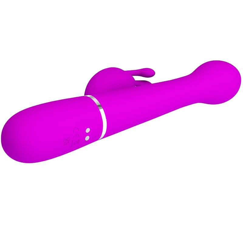 PRETTY LOVE - DEJON RABBIT VIBRATOR 3 IN 1 MULTIFUNCTION VIOLET 5 