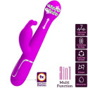 PRETTY LOVE - DEJON RABBIT VIBRATOR 3 IN 1 MULTIFUNKTIONSVIOLETT 9 