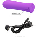 PRETTY LOVE - ALFREDA SUPER POWER VIBRATOR AQUA PURPLE 6 