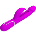 PRETTY LOVE - VIBRATORE DEJON RABBIT 3 IN 1 MULTIFUNZIONE FUCSIA 2 