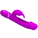 PRETTY LOVE - DEJON RABBIT VIBRATOR 3 IN 1 MULTIFUNKTIONS FUCSIA 5 