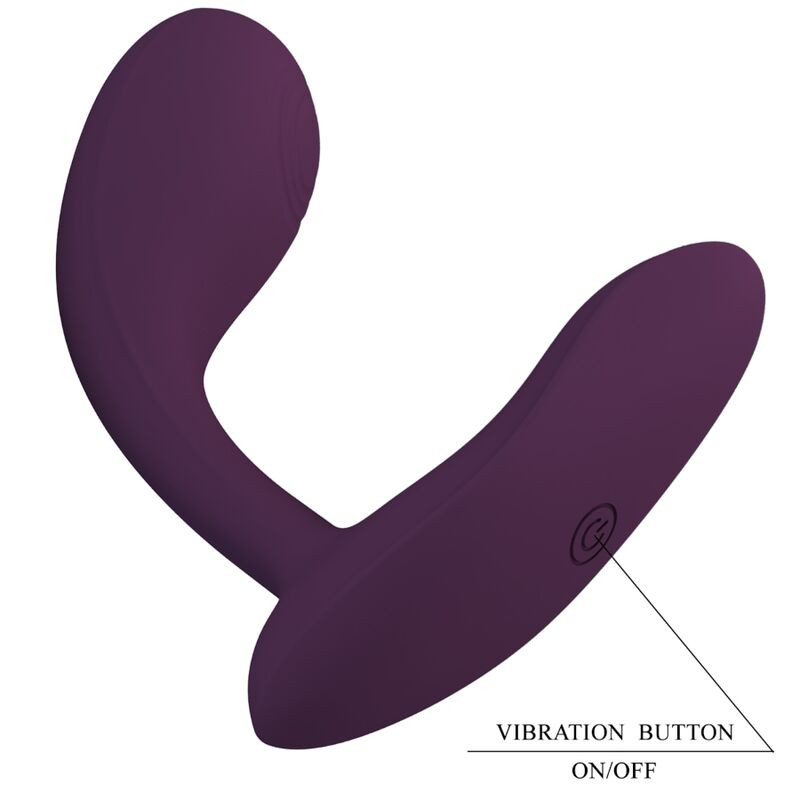 PRETTY LOVE - BAIRD G-SPOT 12 VIBRATIONEN WIEDERAUFLADBAR LILA APP 4 