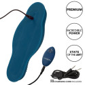 CALEXOTICS - RIDER MASSAGER DOUBLE MOTEUR TÉLÉCOMMANDE BLEU 12 