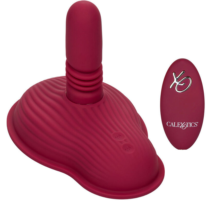 CALEXOTICS - RIDER MASSAGER DOUBLE MOTEUR TÉLÉCOMMANDE ROUGE 7 