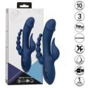 CALEXOTICS - VIBRATORE TRIPLO ORGASMO BLU 1 