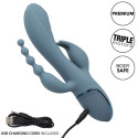 CALEXOTICS - VIBRATORE TRIPLE ECSTASY GRIGIO 9 