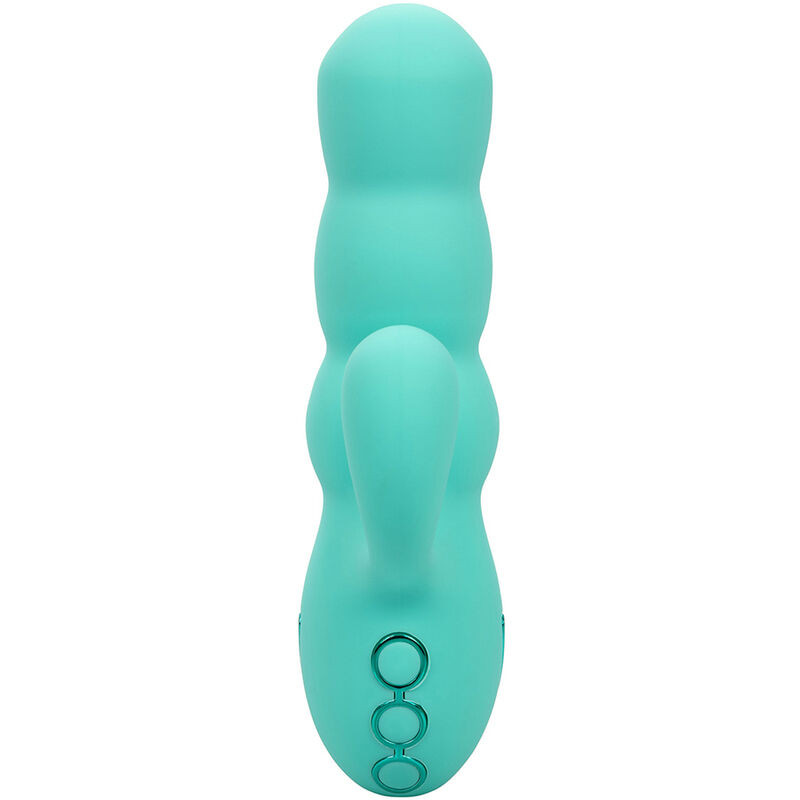 CALEXOTICS - VIBRATEUR DEL MAR DIVA RABBIR AQUA GREEN PAR CALIFORNIA DREAMING 2 