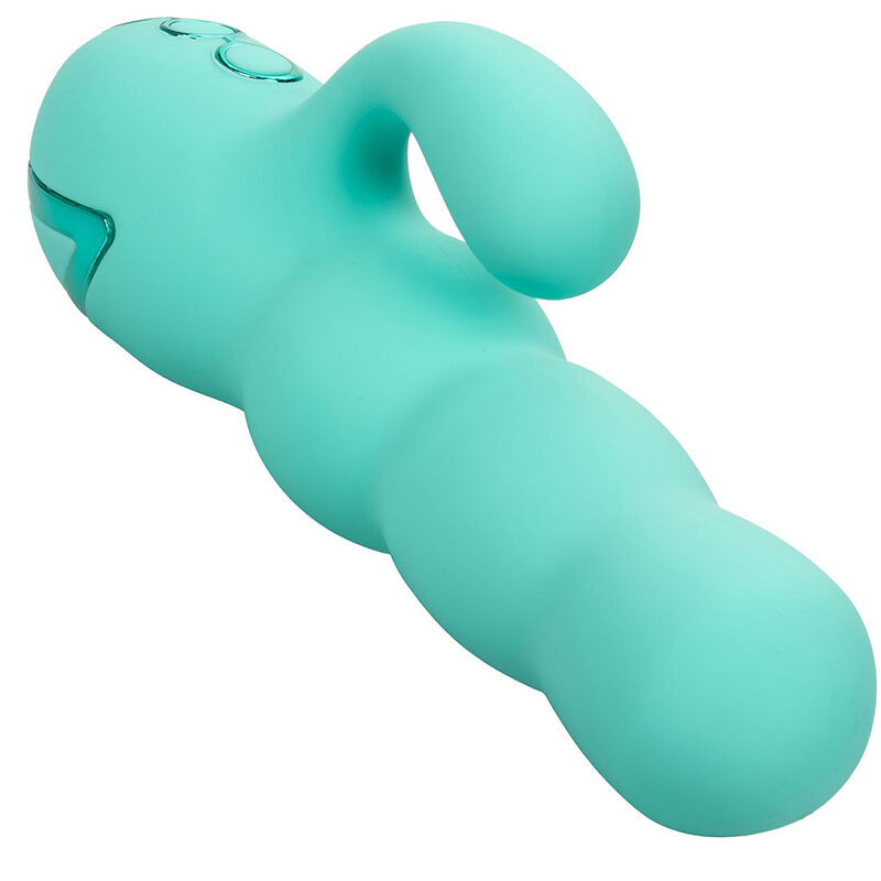 CALEXOTICS - DEL MAR DIVA VIBRATOR RABBIR AQUA GRÜN VON CALIFORNIA DREAMING 6 