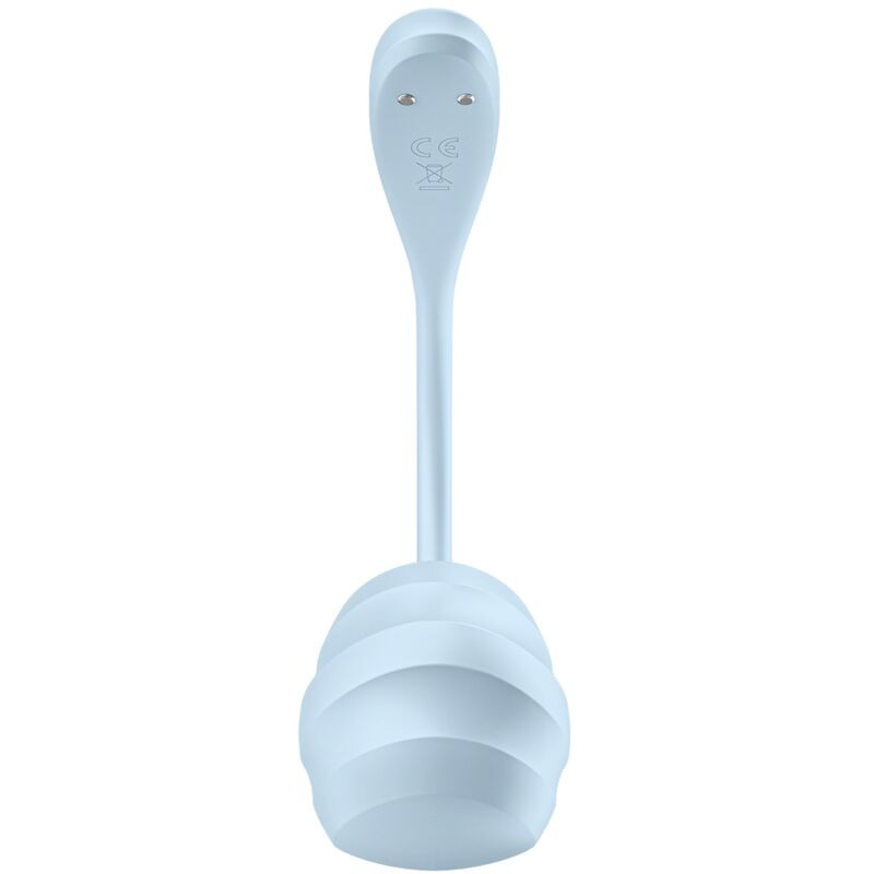 SATISFYER - STIMOLATORE PUNTO G PETALE LISCIO SKY BLUE APP GRATUITA 1 