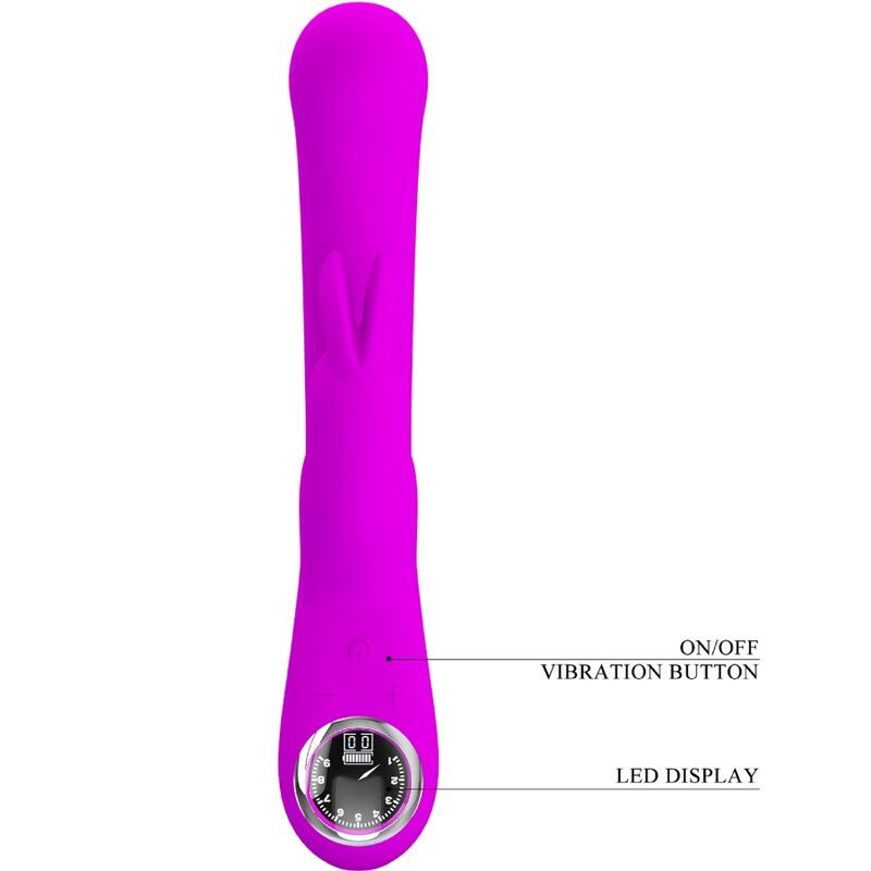 PRETTY LOVE - SKYLAR VIBRATEUR STIMULATEUR VIOLET 7 