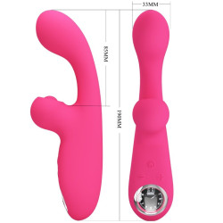 PRETTY LOVE - SKYLAR STIMULATOR VIBRATOR ROSA 6 