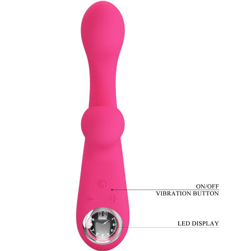 PRETTY LOVE - SKYLAR PINK STIMULATOR VIBRATOR 7 