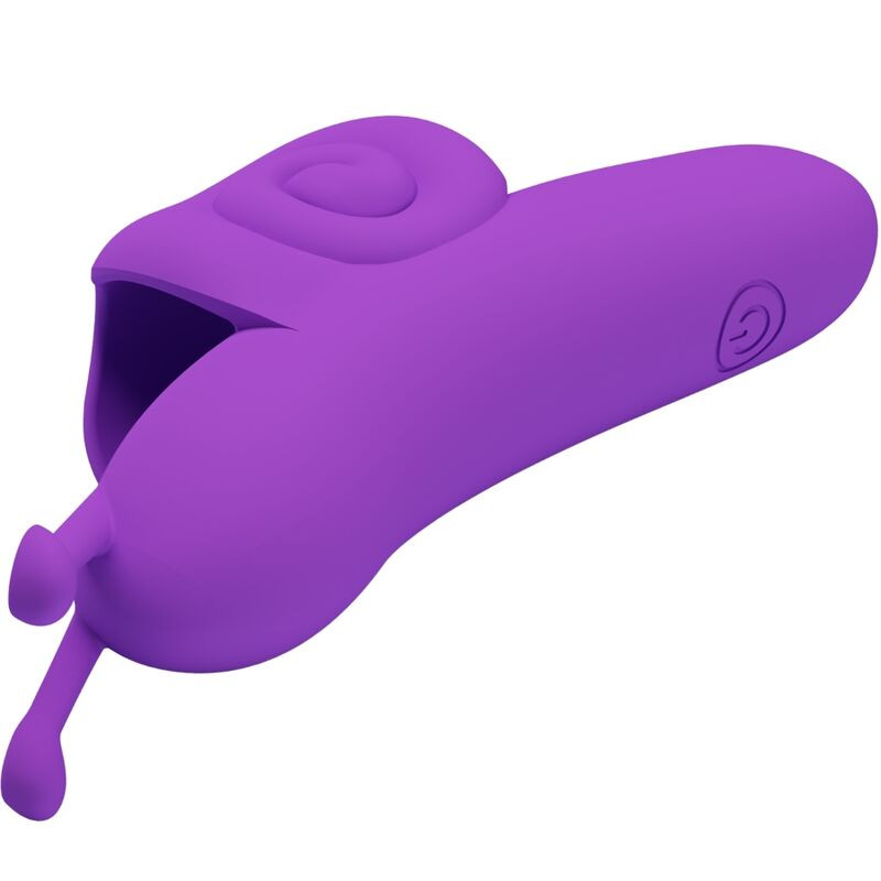 PRETTY LOVE - SNAIL PUISSANT STIMULATEUR DE DOIGTS VIOLET 2 