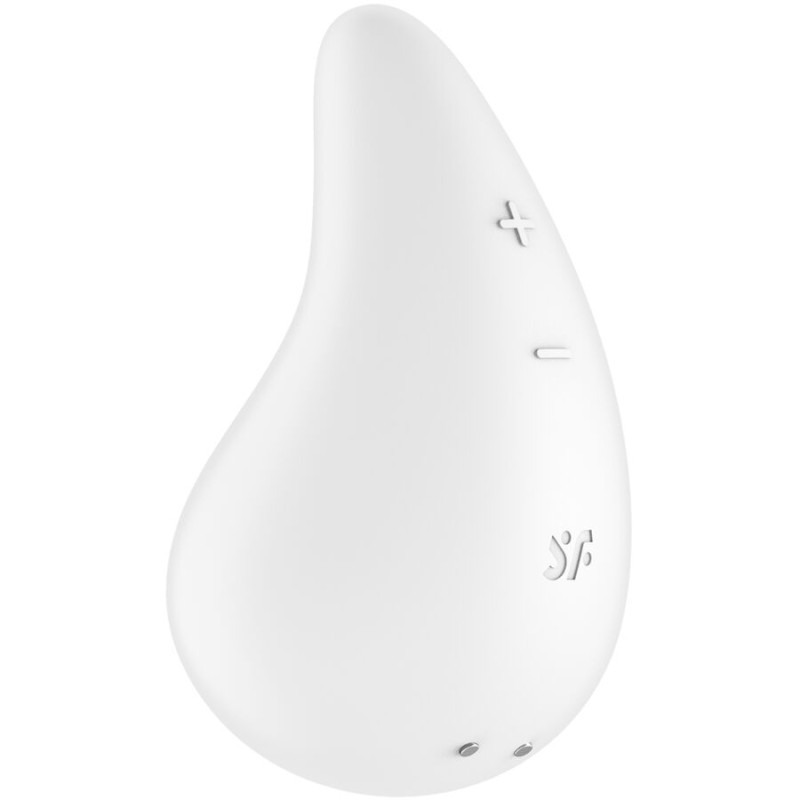 SATISFYER - VIBRATEUR DEW DROP LAY-ON BLANC 2 