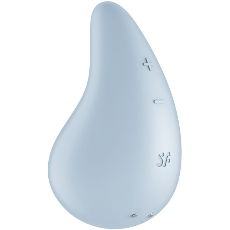 SATISFYER - DEW DROP VIBRATOR AUFLEGEN BLAU 2 