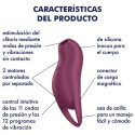 SATISFYER - POCKET PRO 1 CLITORIS STIMULATOR GARNET 3 