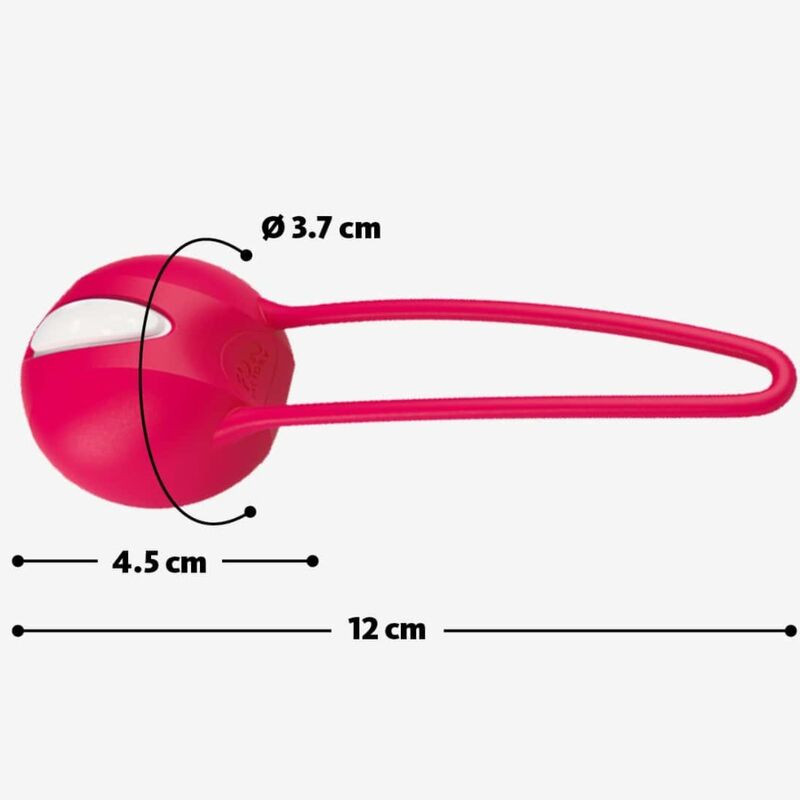 FUN FACTORY - SMARTBALL UNO PELVIC BALL BLANC / VIOLET PASTEL 1 