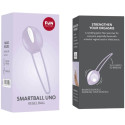 FUN FACTORY - SMARTBALL UNO PELVIC BALL BLANC / VIOLET PASTEL 3 