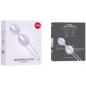 FUN FACTORY - SMARTBALLS DUO PALLE PELVICHE BIANCO / VIOLA PASTELLO 3 