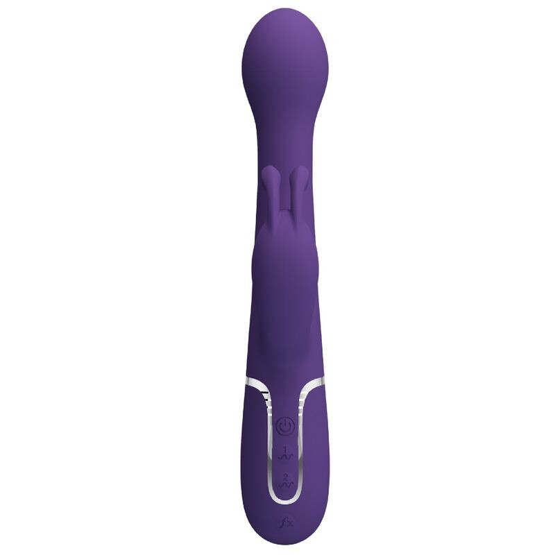 PRETTY LOVE - DEJON VIBRATEUR RABBIT 3 EN 1 MULTIFONCTION VIOLET 2 