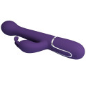 PRETTY LOVE - DEJON VIBRATORE RABBIT 3 IN 1 MULTIFUNZIONE VIOLA 4 