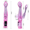 BAILE - FLEXIBLER VIBRATOR MIT ANALSTIMULATOR 3 