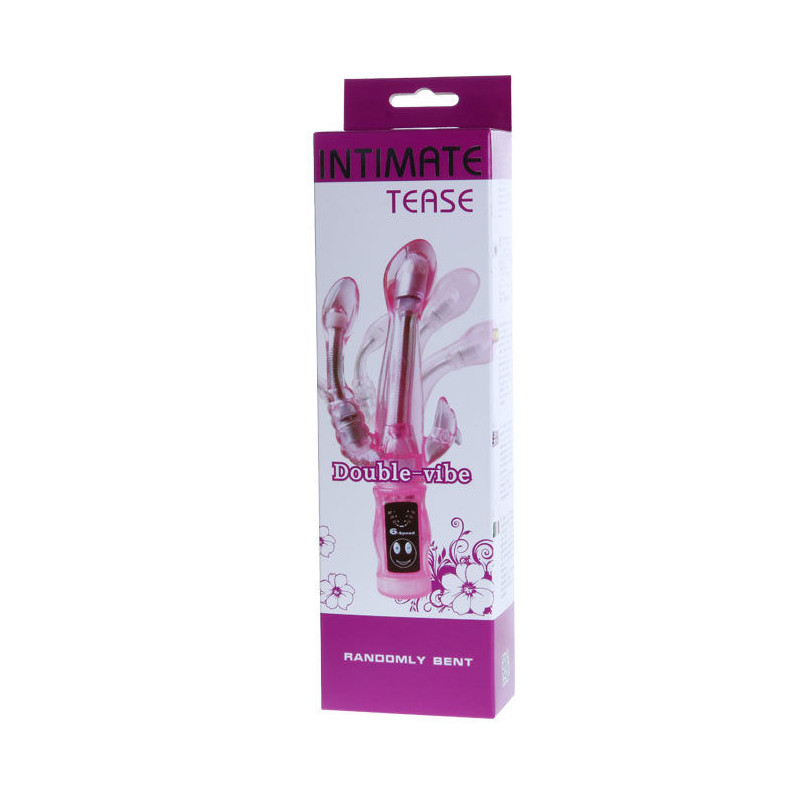 BAILE - FLEXIBLER VIBRATOR MIT ANALSTIMULATOR 6 