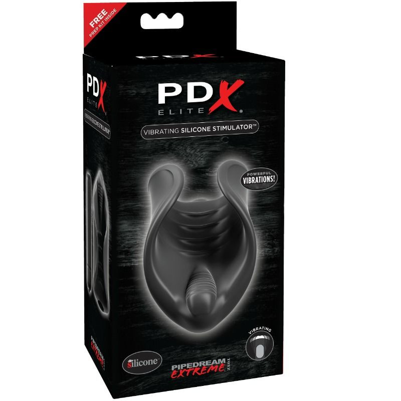 PDX ELITE - VIBRATING SILICONE STIMULATOR 1 