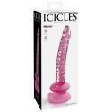 ICICLES - N. 86 DILDO IN VETRO DI CON VENTOSA 1 