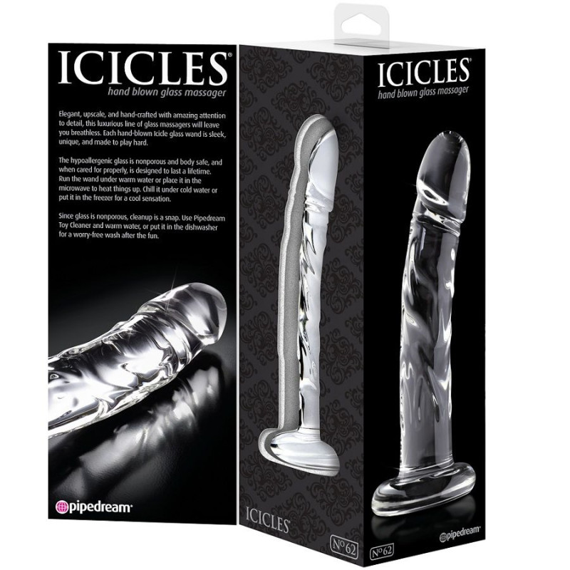 ICICLES - N. 62 GLASS MASSAGER 2 