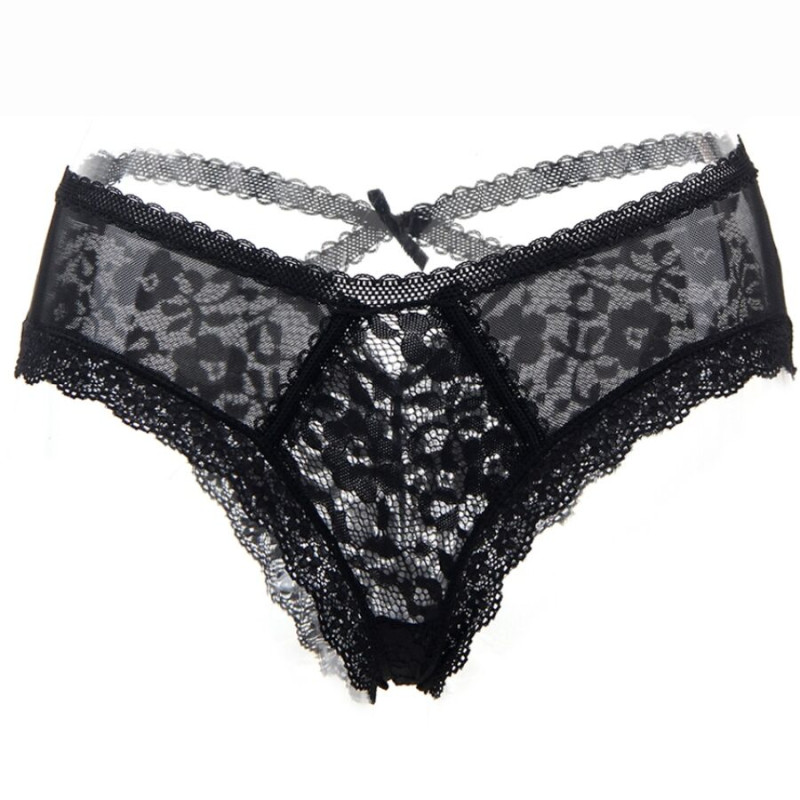 QUEEN LINGERIE - CULOTTE DENTELLE FLORALE S/M 2 