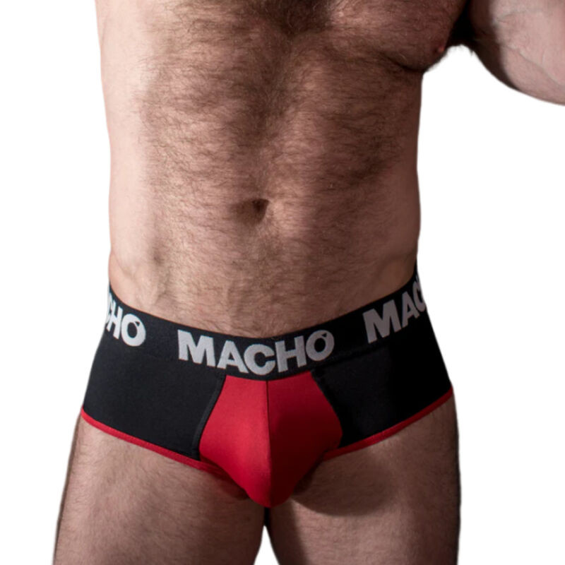 MACHO - MS26N SLIP NERO/ROSSO S 1 