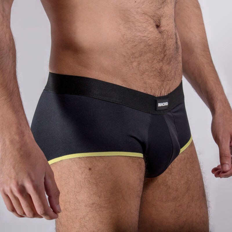 MACHO - MS24A BRIEF DARK YELLOW UNDERPANTS S 2 