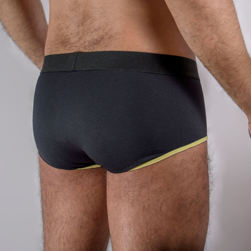 MACHO - MS24A BRIEF DARK YELLOW UNDERPANTS S 3 