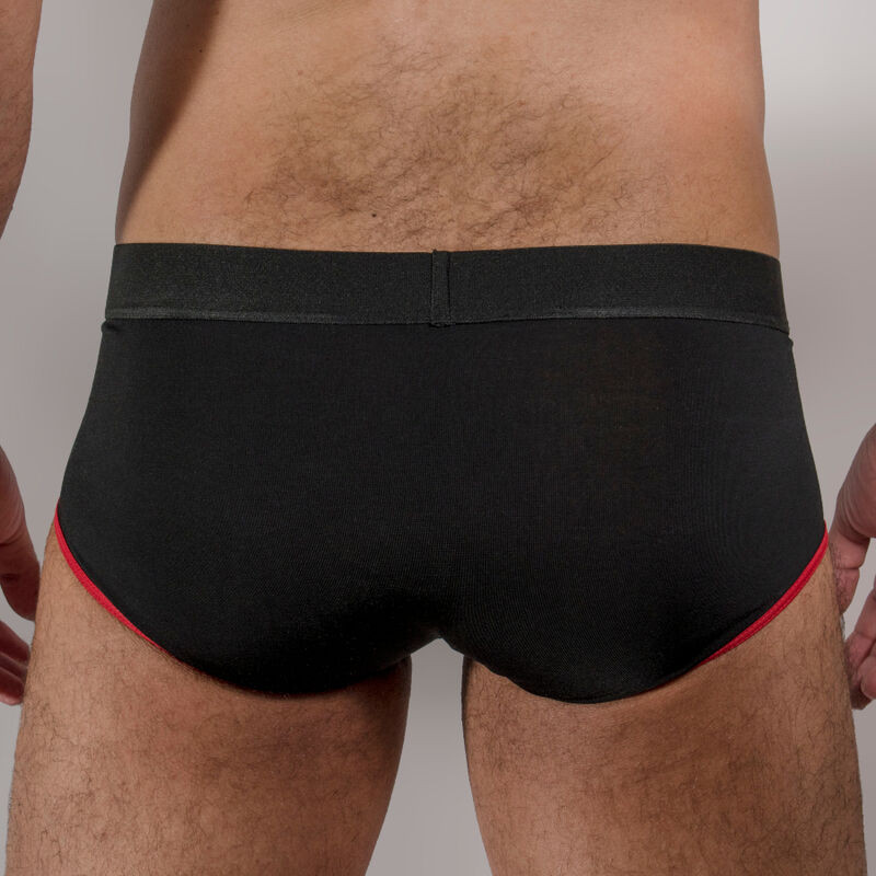 MACHO - MS24R UNDERPANTS BRIEF DARK RED S 2 