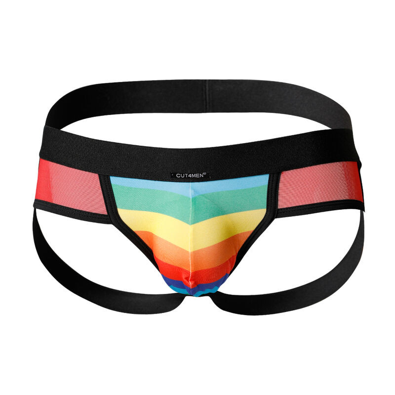 CUT4MEN - JOCKSTRAP RAINBOW L 2 