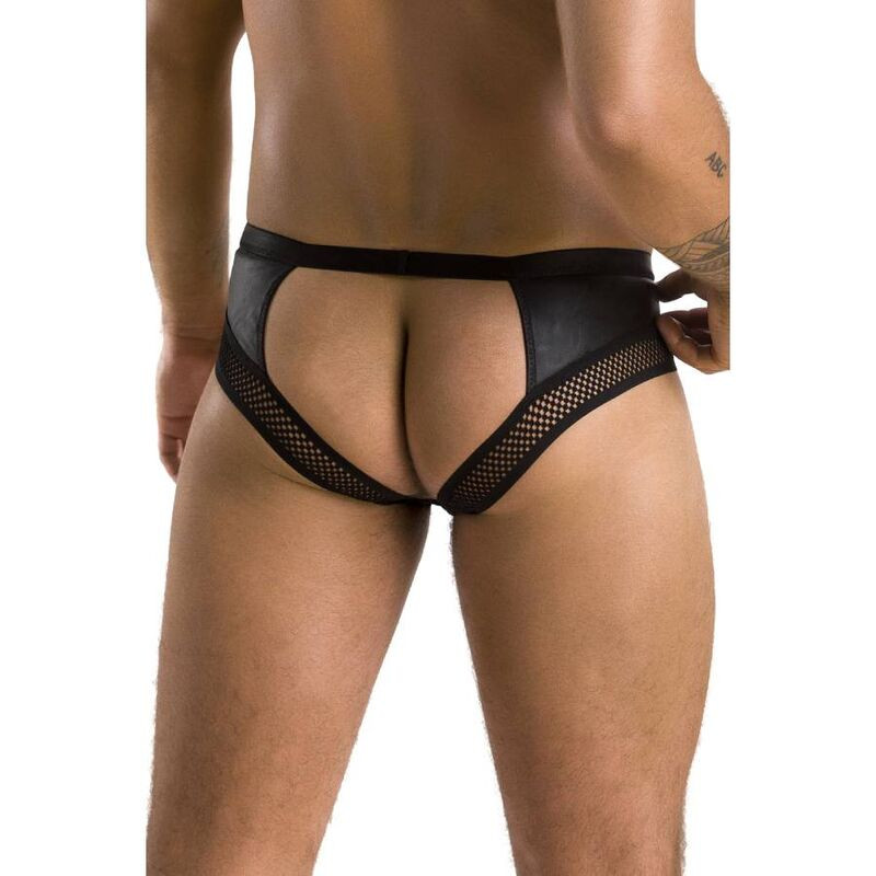 PASSION - 030 SLIP OUVERT TOM NOIR L/XL 3 