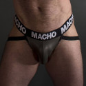 MACHO - MX27GR JOCK LEATHER GRAY BEIGE S 1 