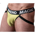 MACHO - MX25A JOCK LYCRA JAUNE S 2 