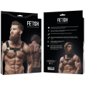 FETISH SUBMISSIVE ATTITUDE - MEN'S ECO-LEATHER CHEST HARNESS 2 